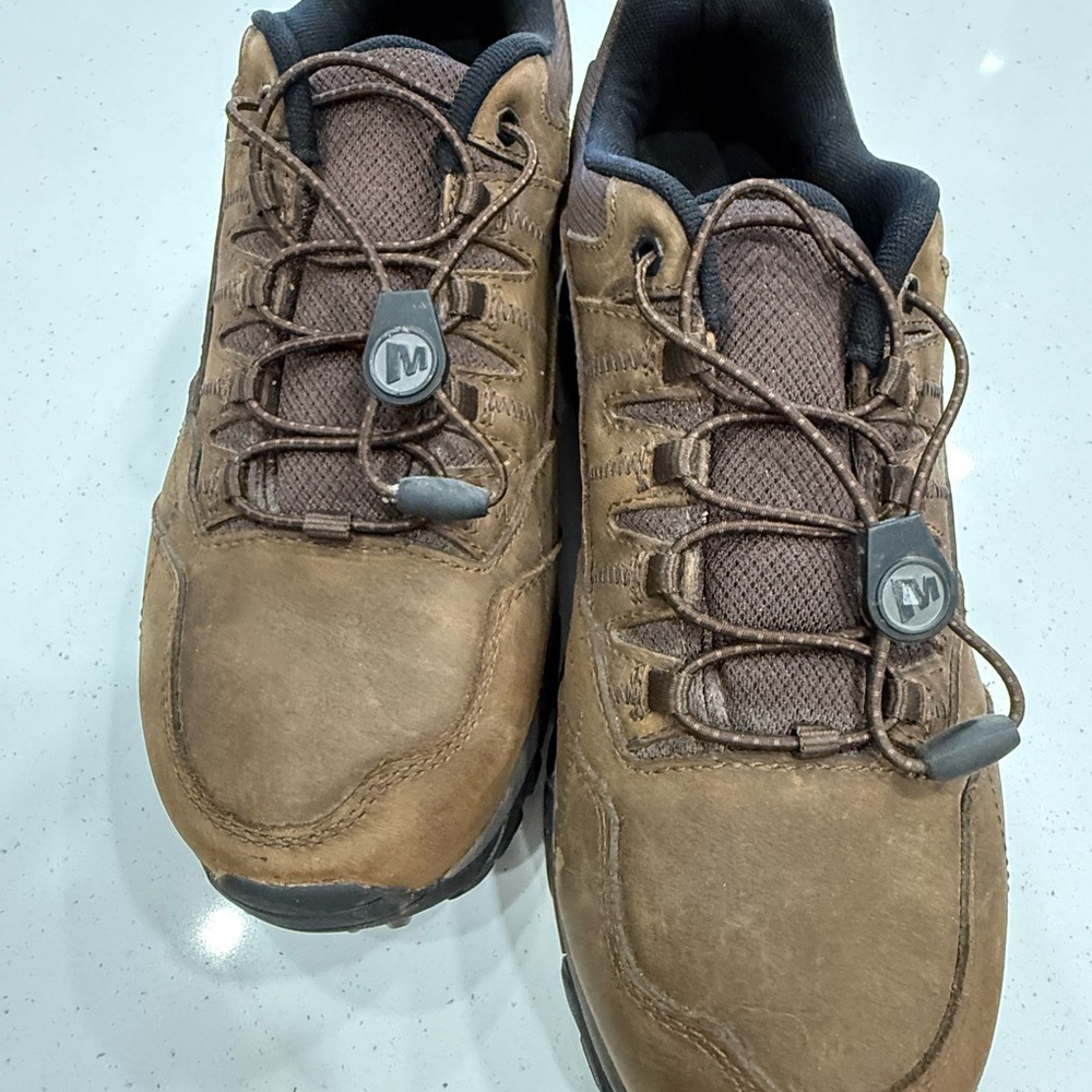 Merrell Men's Brown Lace-Closure Hiking Boots